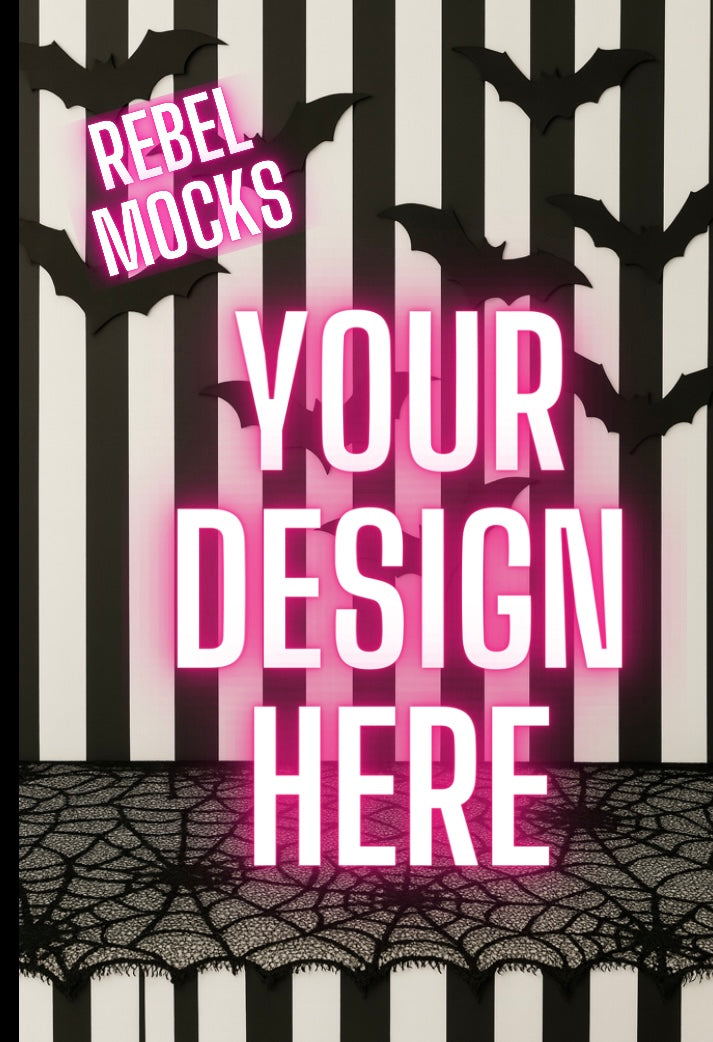 Your Product here Goth Edgy Alternative Mock Up