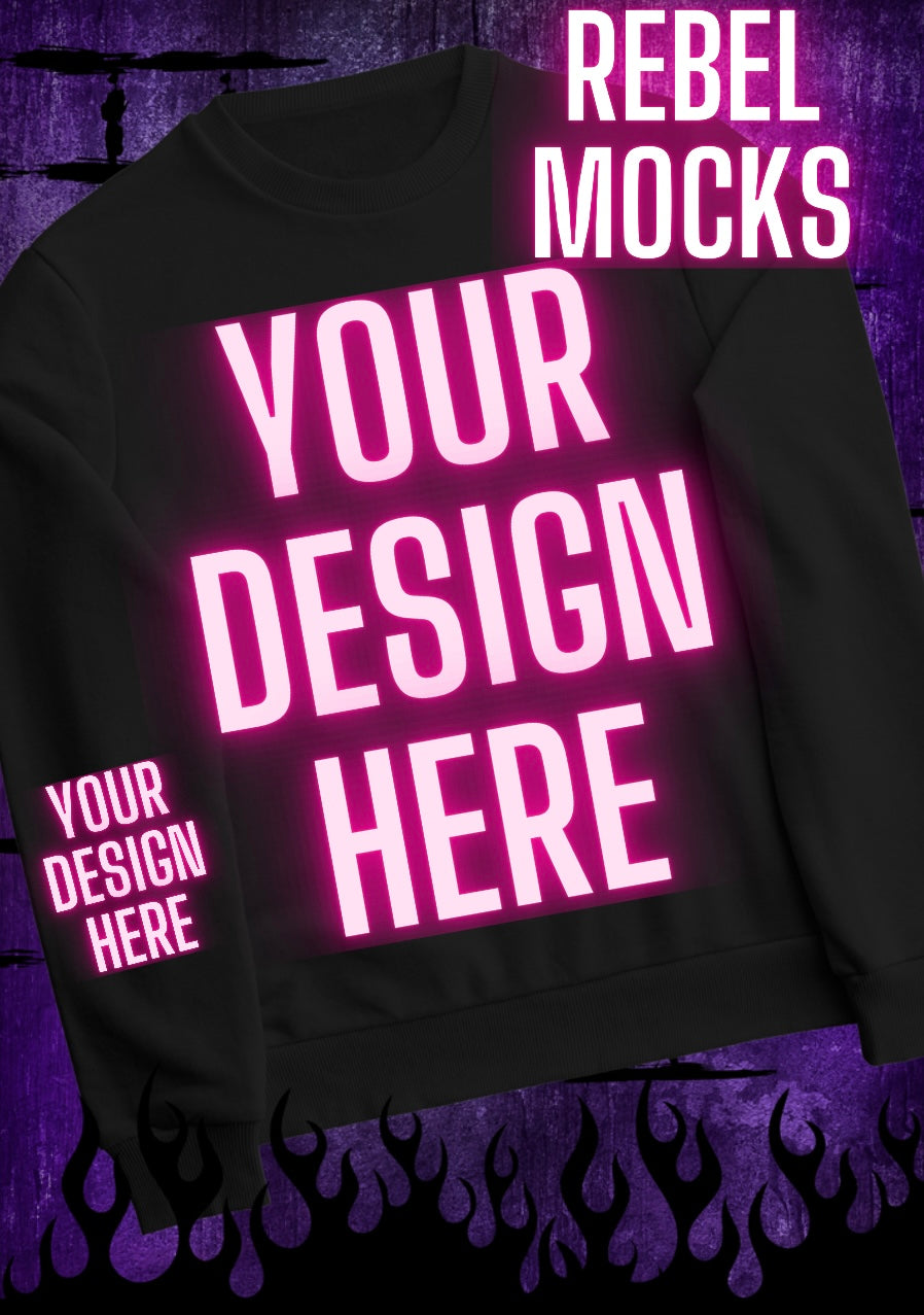 EXCLUSIVE MOCK BUNDLE purple / BLACK Grunge Alt Rock N Roll Vibes