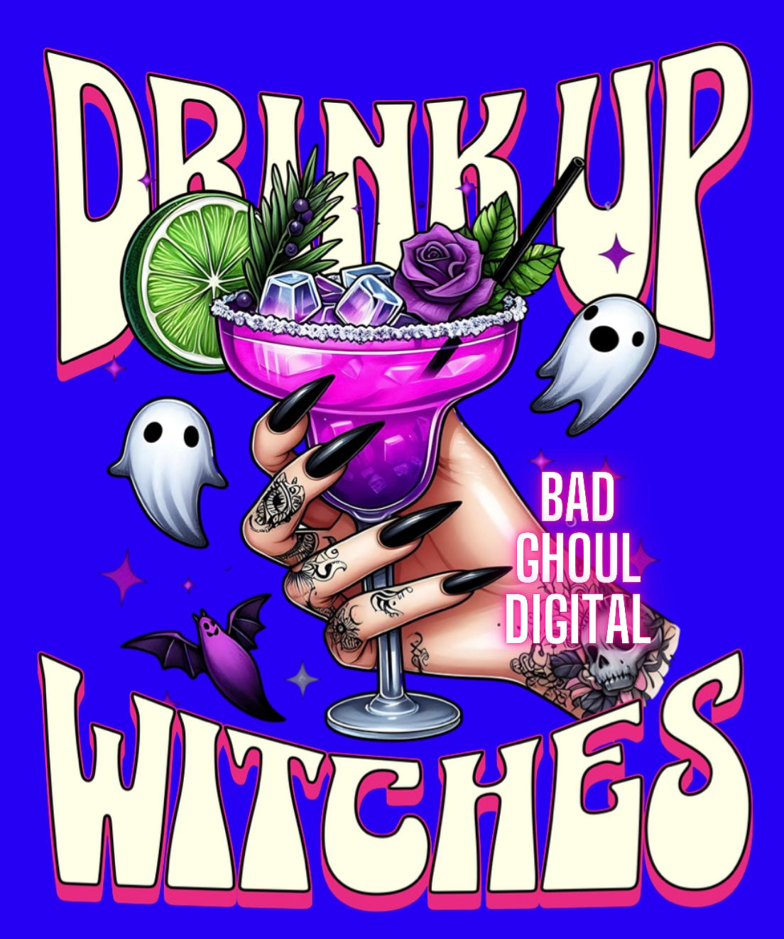 Drink Up Witches PNG Download