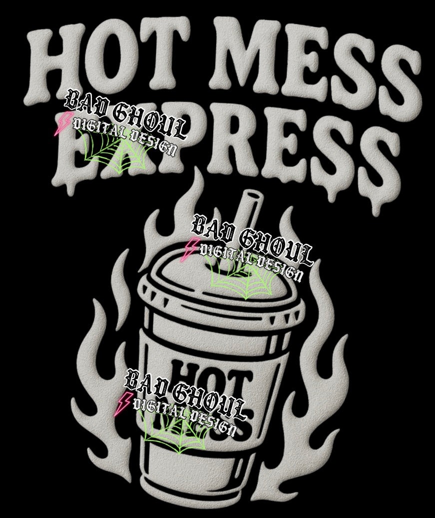 Hot Mess Express Faux Puff PNG DOWNLOAD