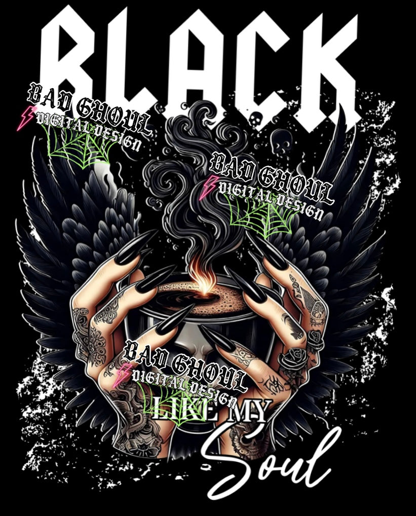Black Like My Soul PNG DOWNLOAD Black Fab Only