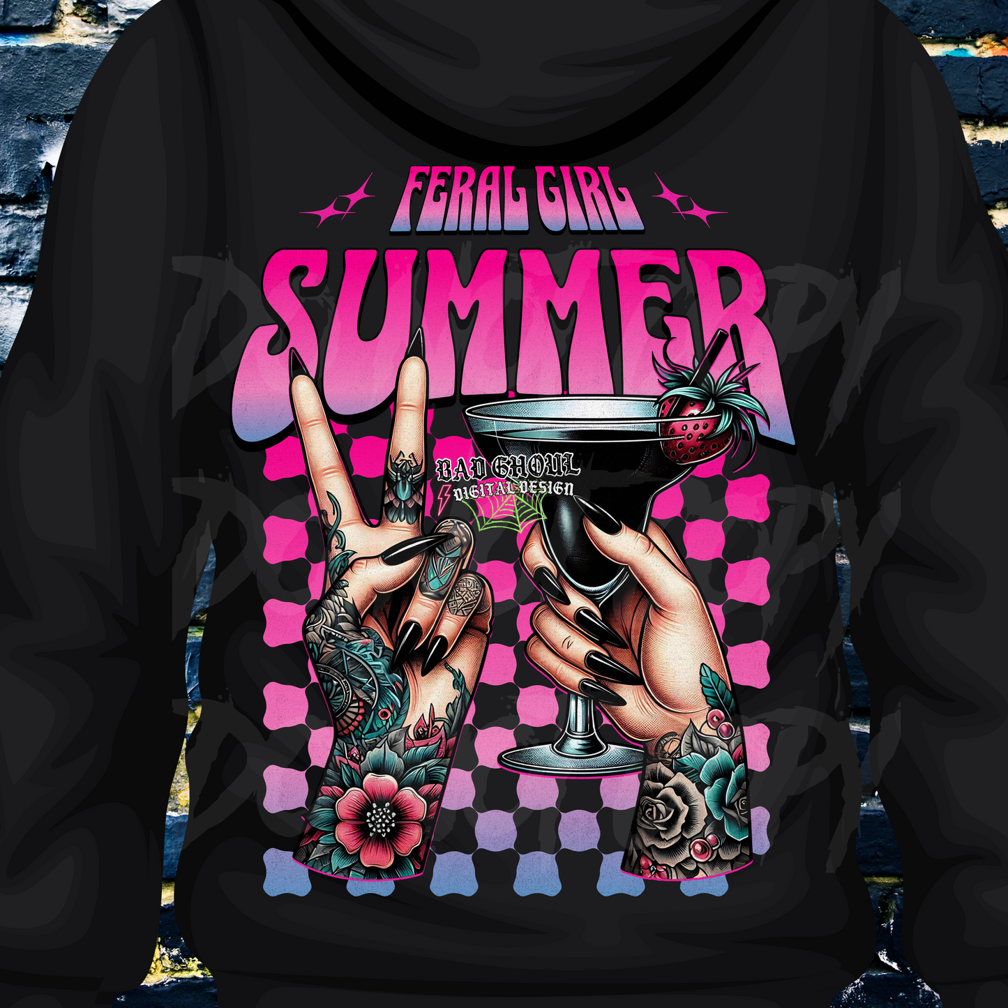 EXCLUSIVE Feral Girl Summer PNG Download