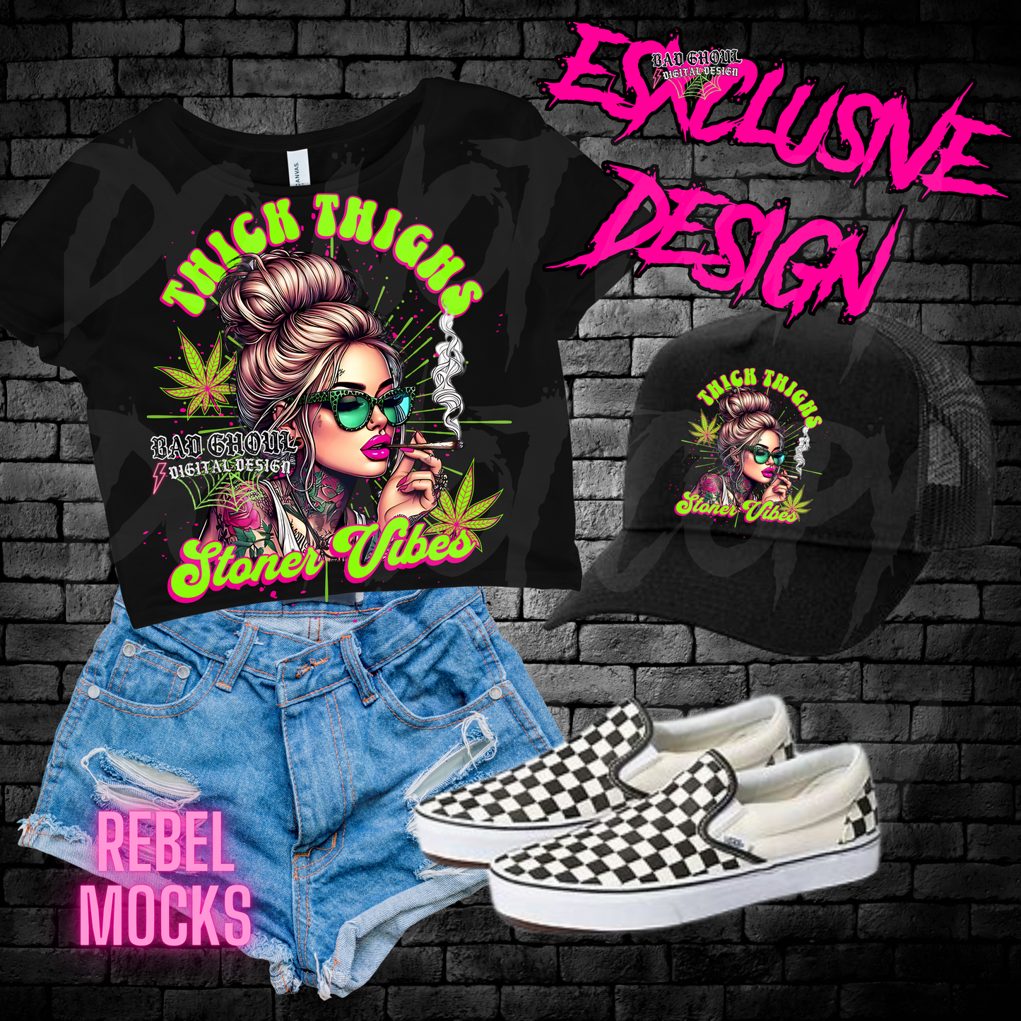 EXCLUSIVE Thick Thighs PNG Download