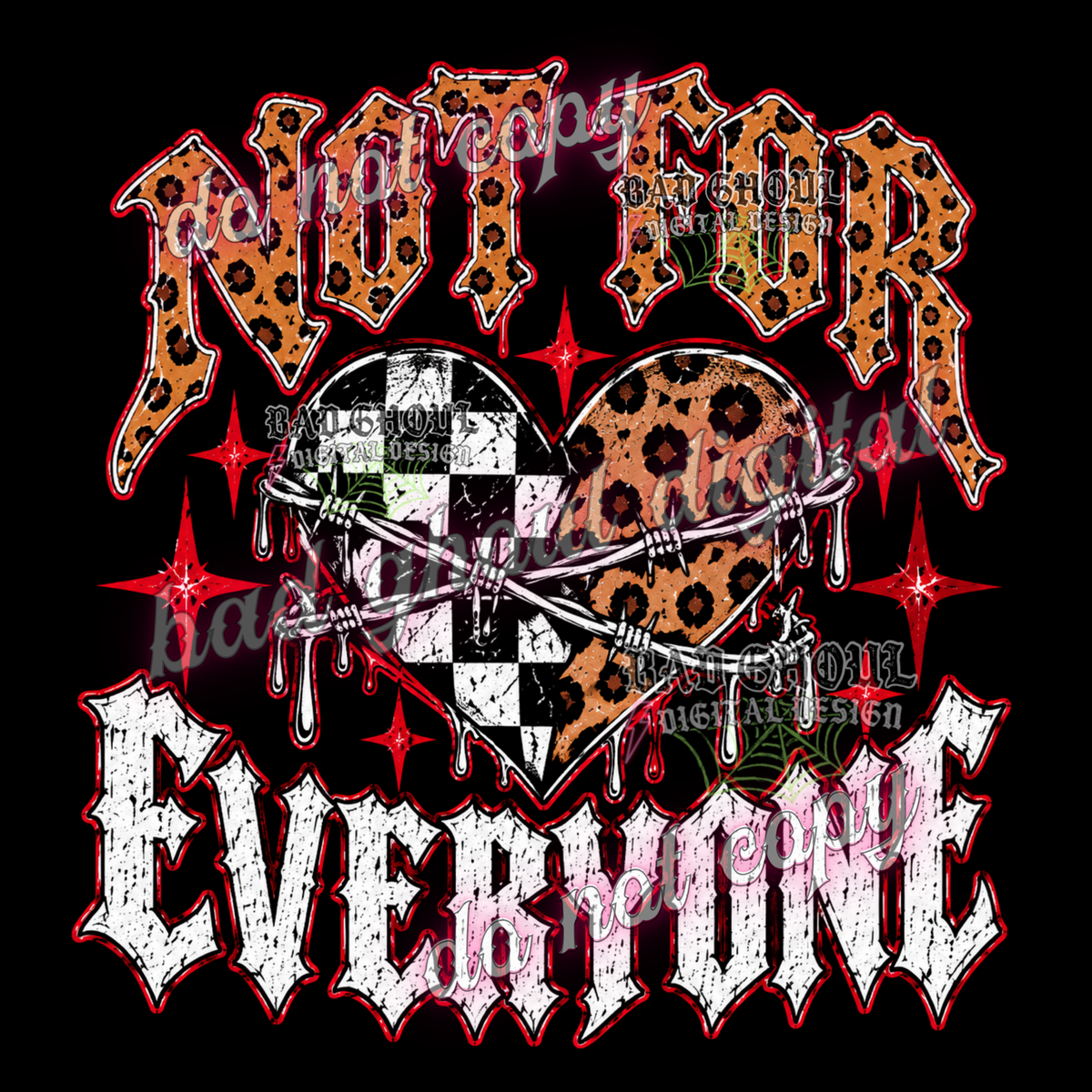Not for everyone I PNG DOWNLOAD BLACK FAB ONLY