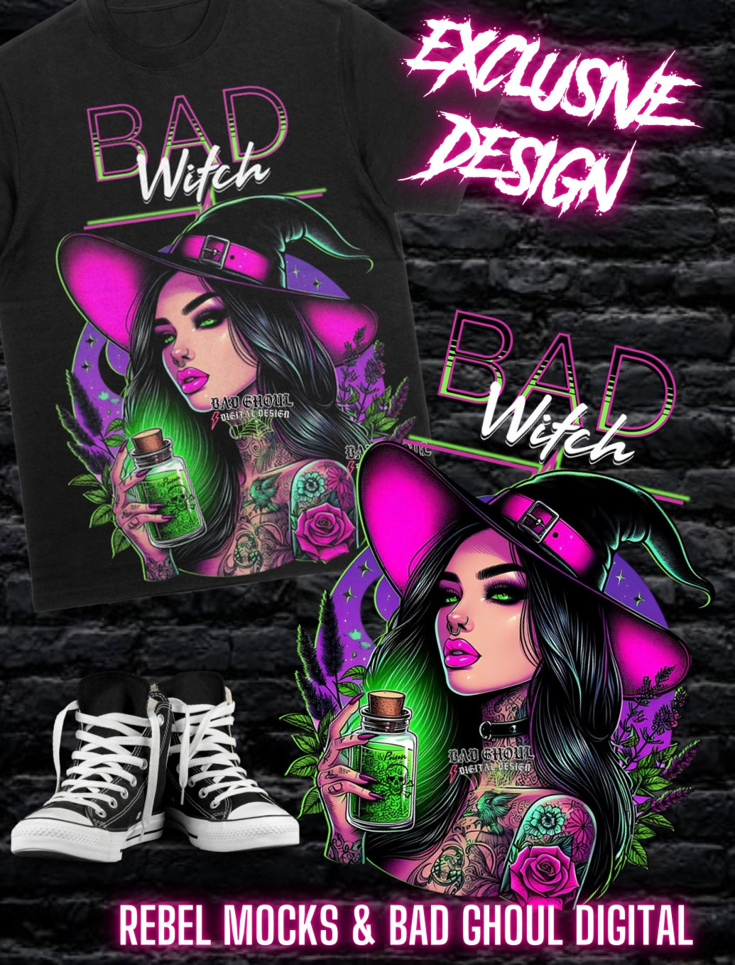EXCLUSIVE Bad Witch PNG Download