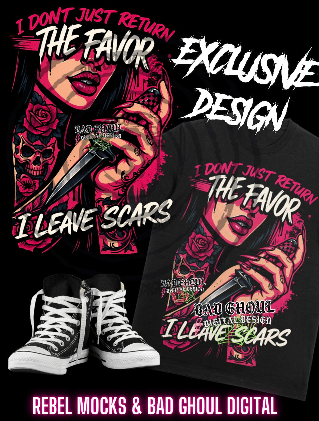 EXCLUSIVE I Leave Scars PNG DOWNLOAD