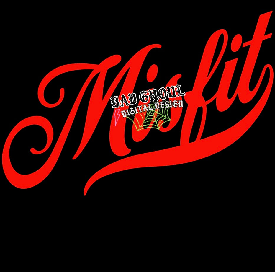 Misfit Bundle PNG Download & Black