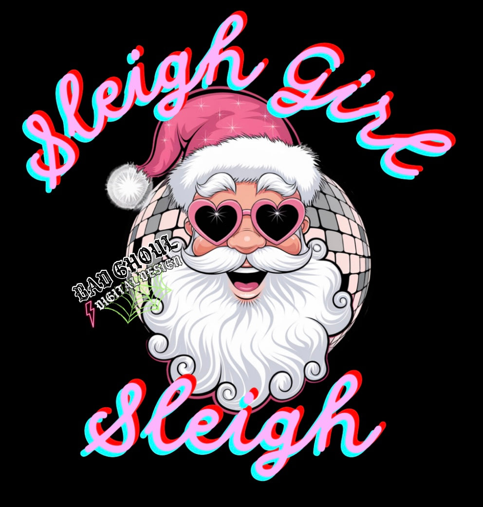 Sleigh Girl Sleigh PNG Download