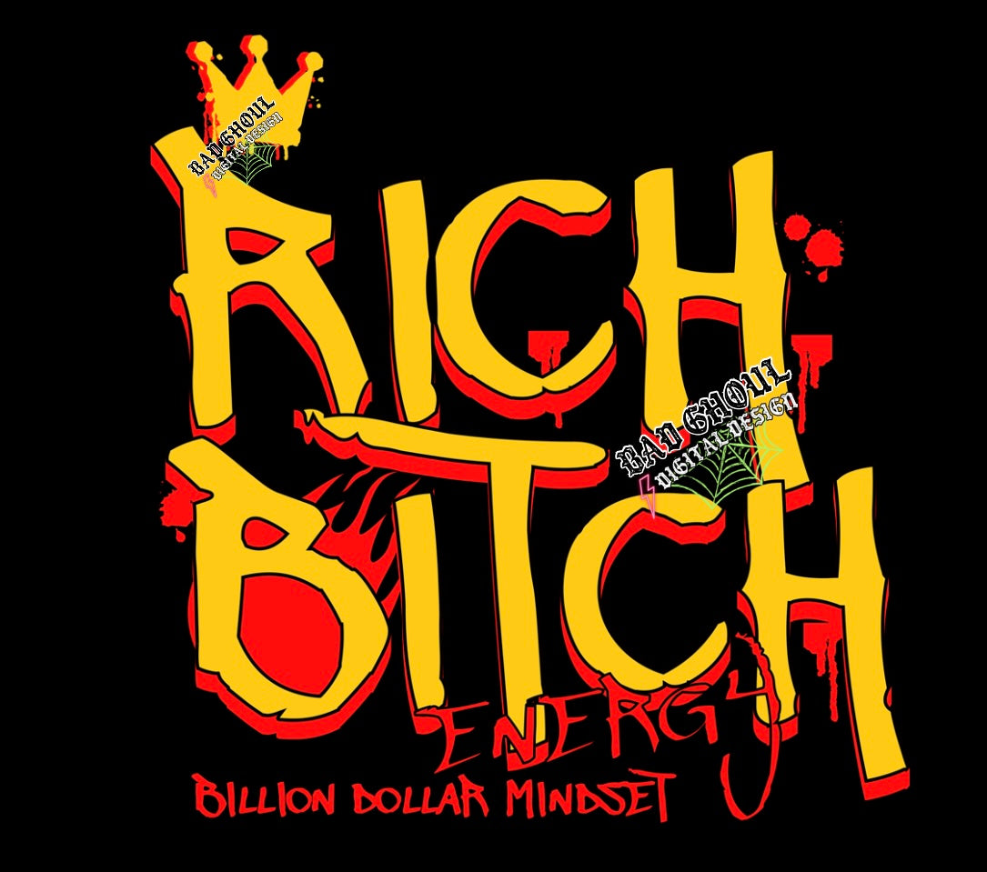 Rich Bitch PNG Download