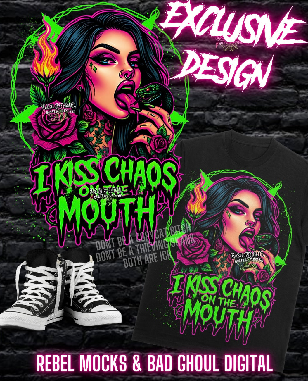 EXCLUSIVE i Kiss Chaos On The Mouth PNG Download