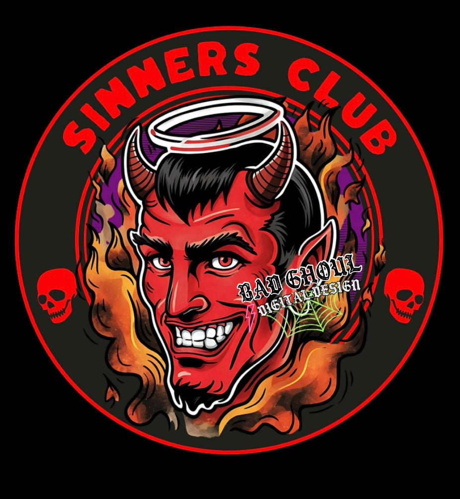 Sinners Club PNG Download