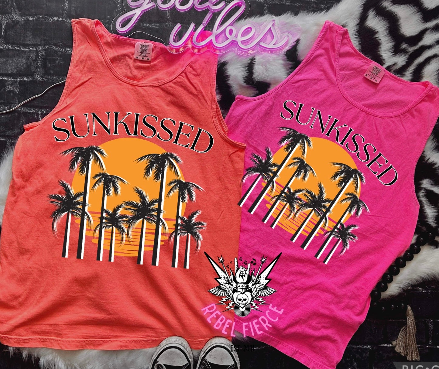 Sunkissed RETRO PNG Digital Download