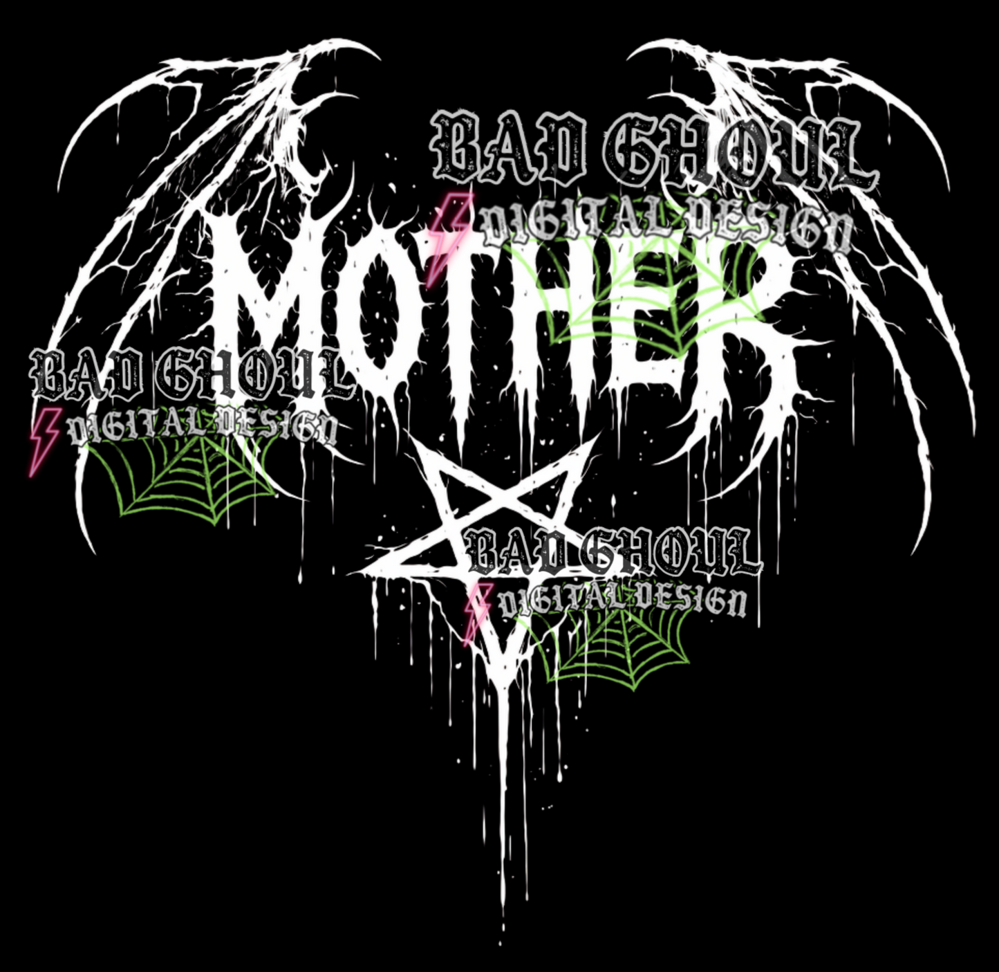 Mother | PNG DOWNLOAD BLACK FAB ONLY