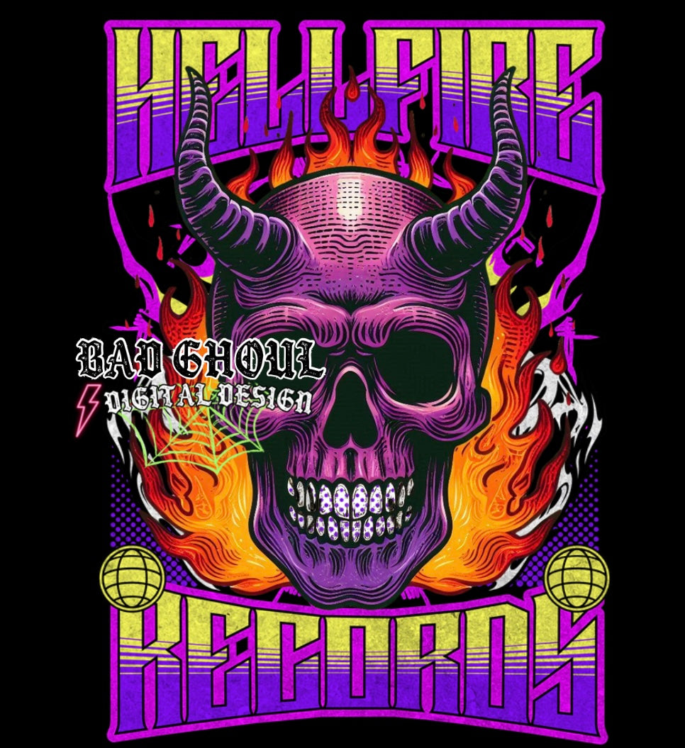 Hellfire Records PNG Download