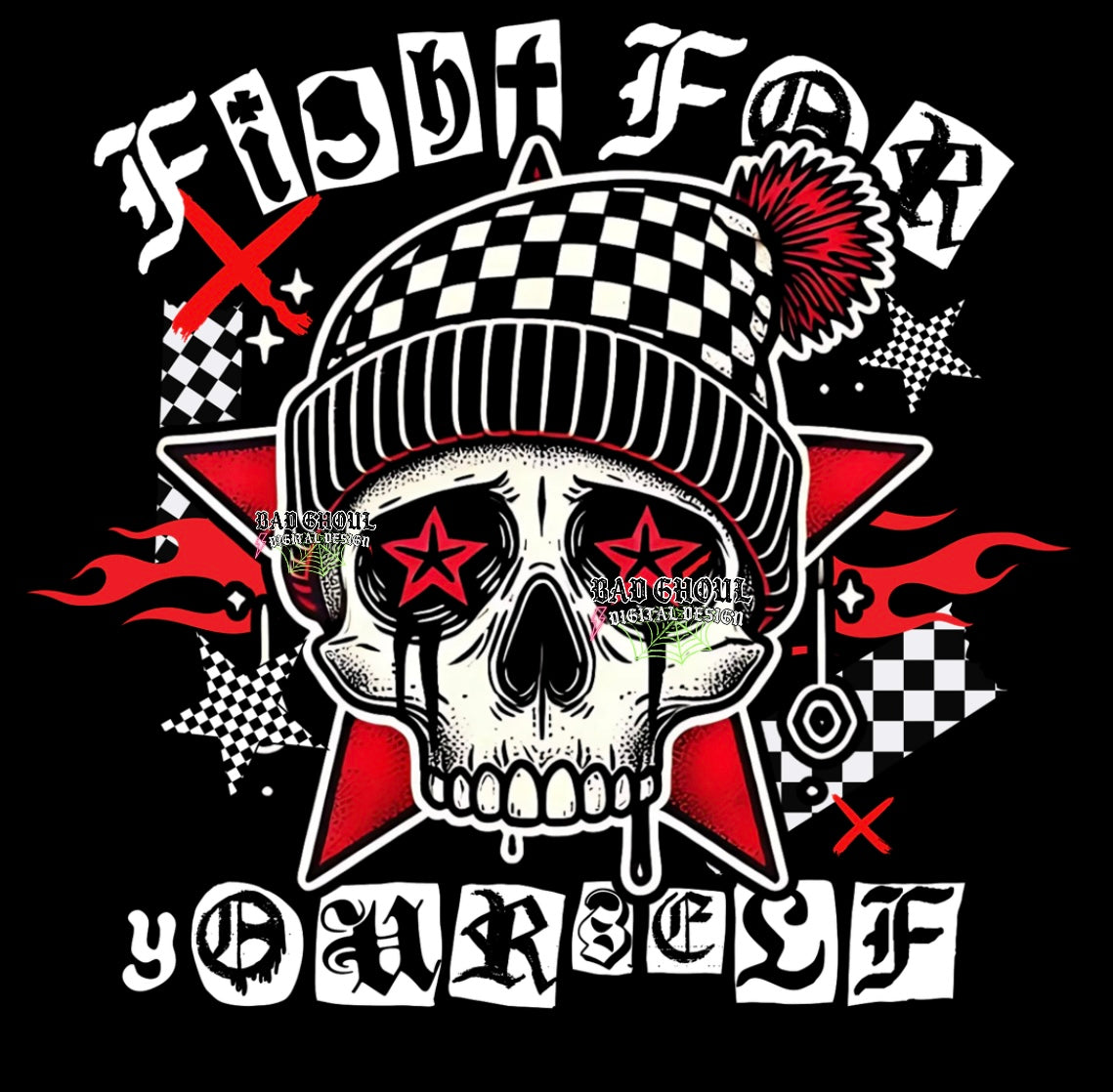 Exclusive Fight For Yourself + Sleeve PNG Download