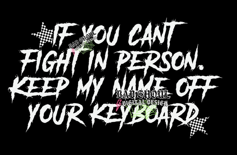 If You Cant Fight PNG download