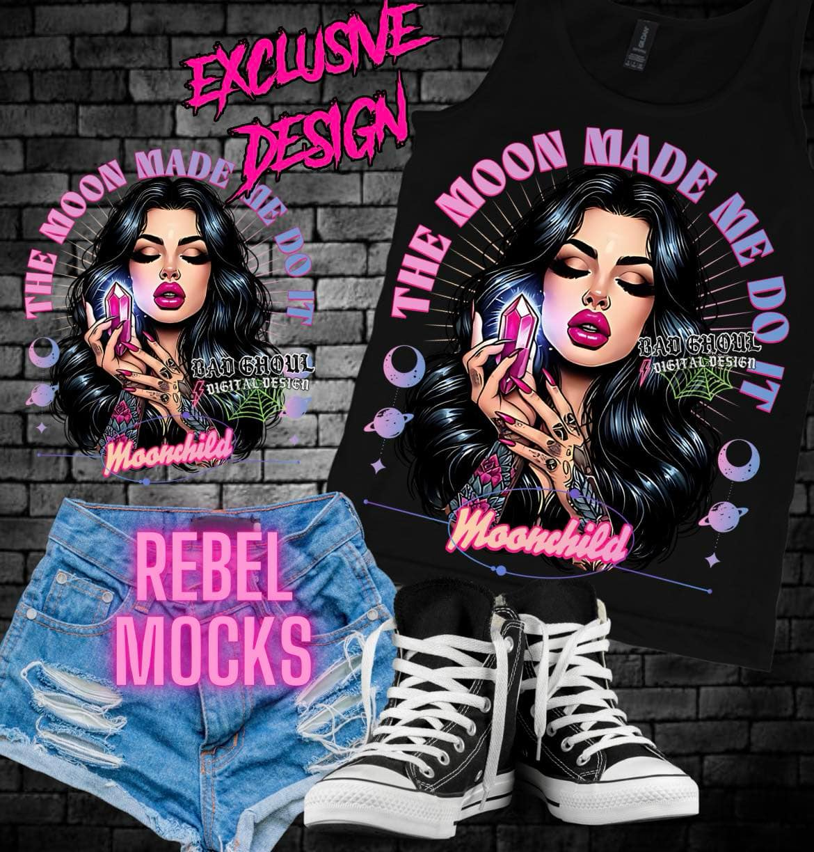 EXCLUSIVE The Moon Made Me Do It PNG Download