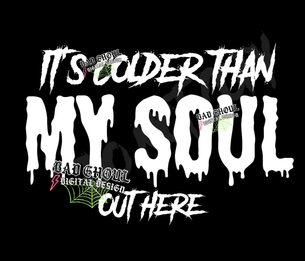 Colder Than My Soul PNG Download
