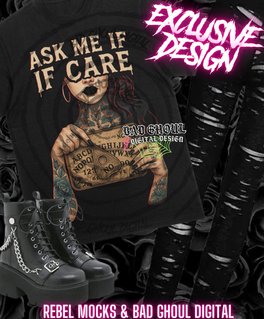 Exclusive ask me if I care PNG DOWNLOAD