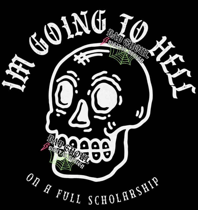 Im Going To Hell PNG Download