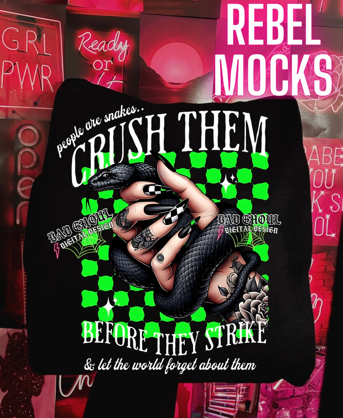 Exclusive CRUSH THEM PNG Download