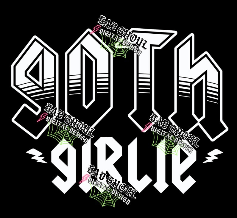 Goth Girlie PNG Download