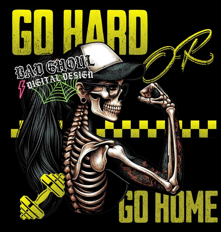 Go Hard PNG Download