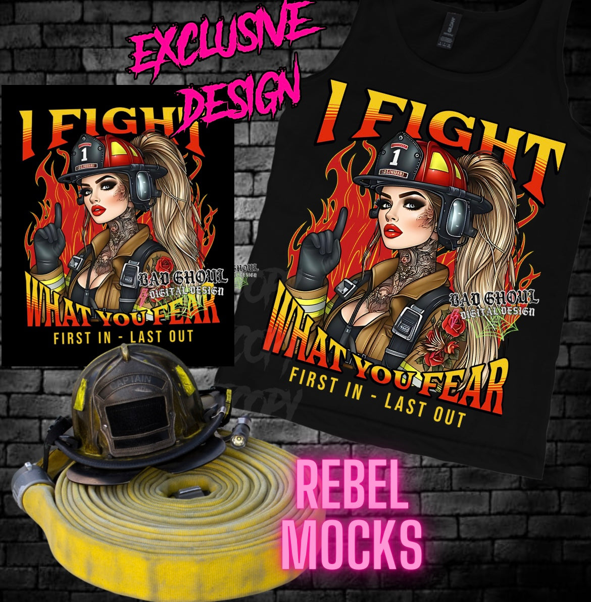 EXCLUSIVE I Fight what you fear PNG Download
