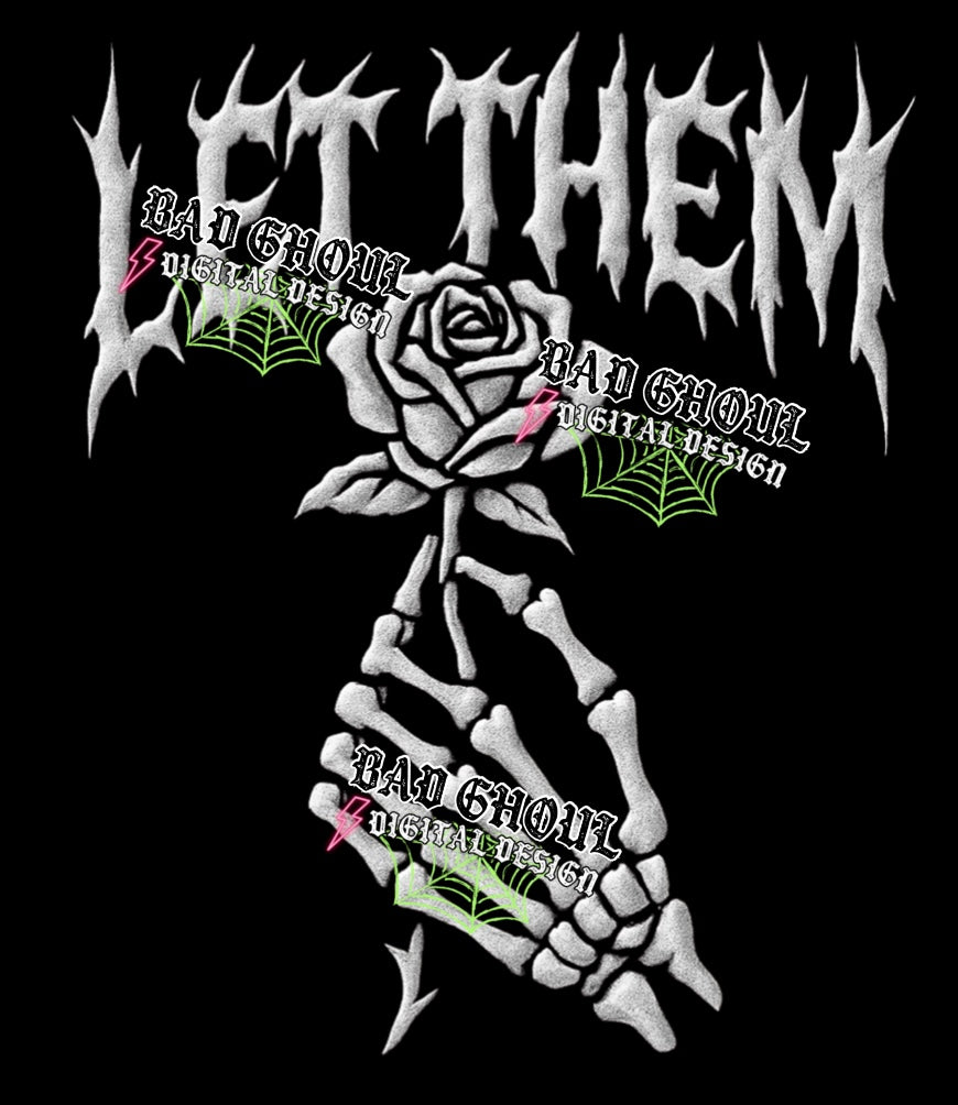 Faux Puff Let Them PNG DOWNLOAD