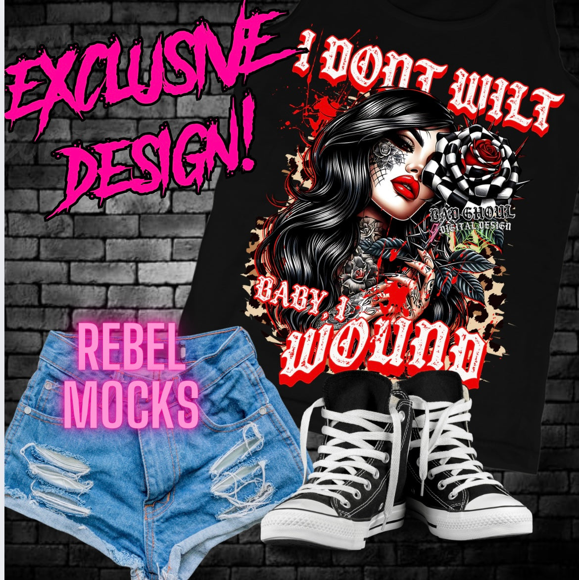 EXCLUSIVE I Dont Wilt I Wound PNG Download