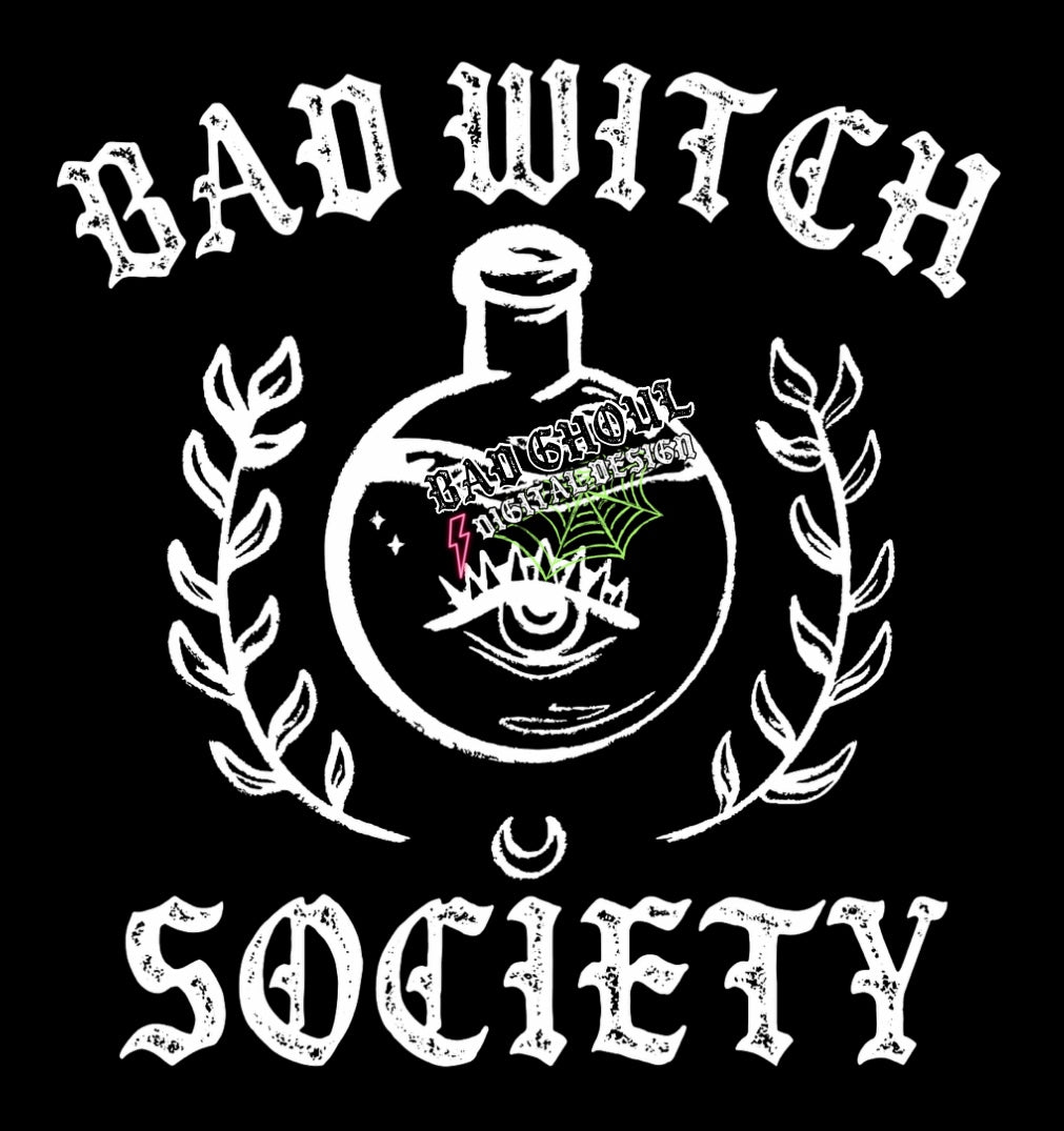 Bad Witch Society PNG Download