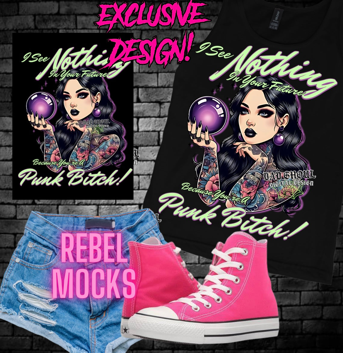 EXCLUSIVE Punk Bitch PNG Download