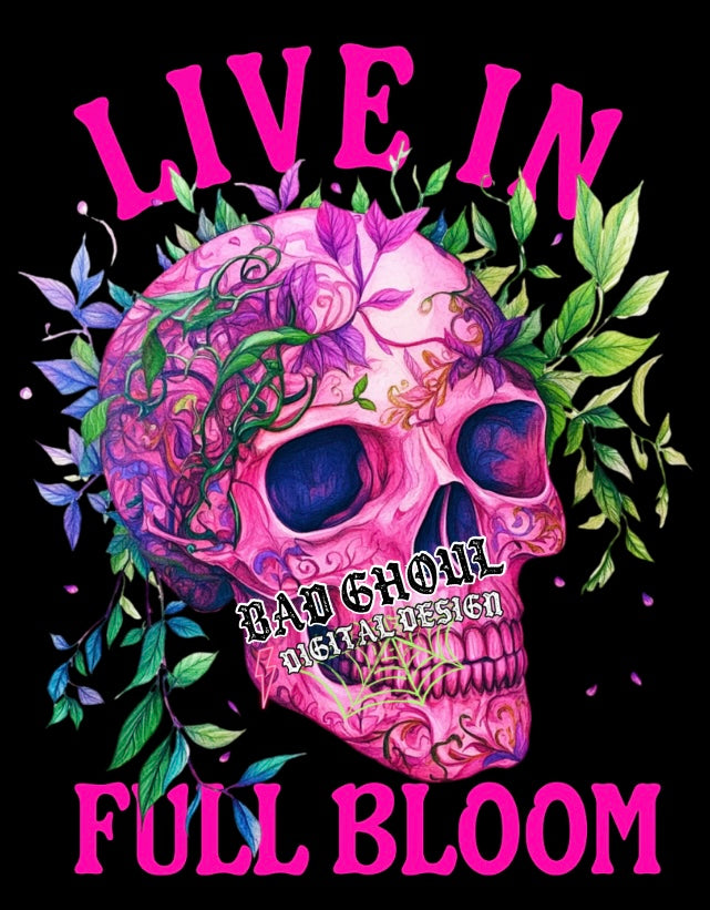 Live In Full Bloom PNG download