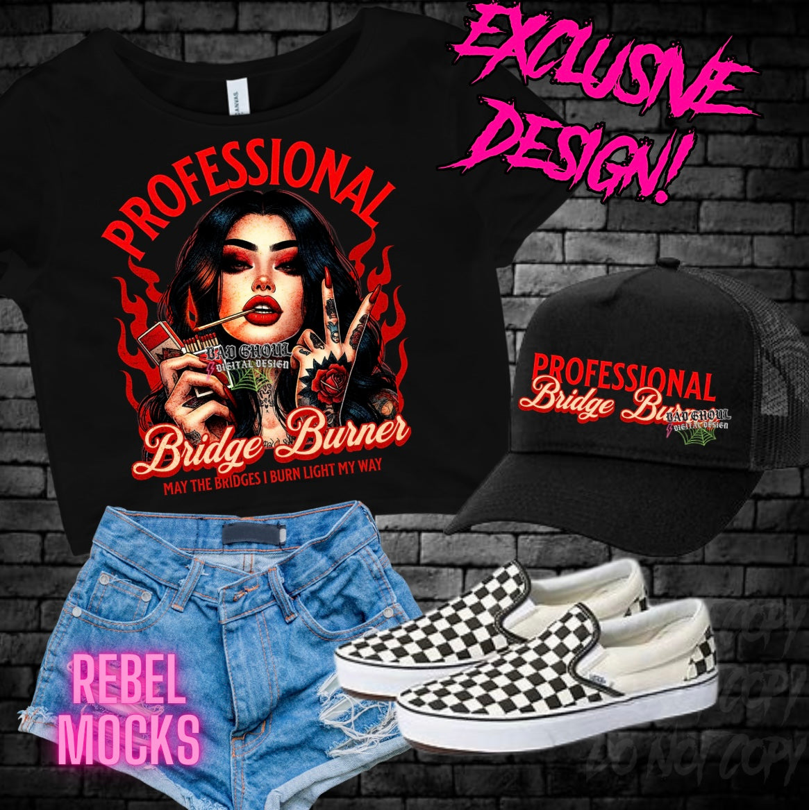 EXCLUSIVE Professional Bridge Burner PNG Download