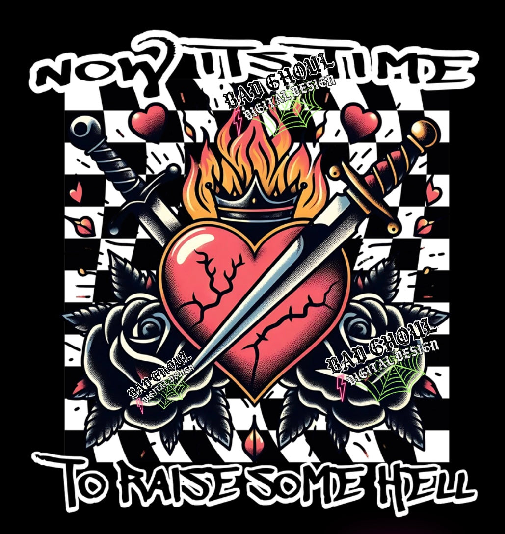 Now Its Time To Raise Some Hell PNG Download