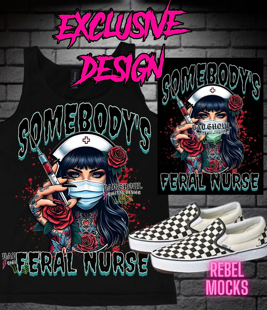 EXCLUSIVE Feral Nurse PNG Download