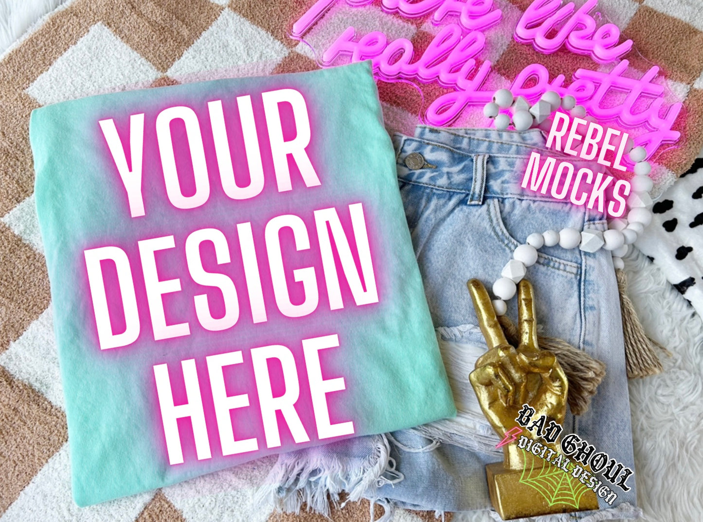 CC Island Reef Flat Lay Mock Up TRENDING