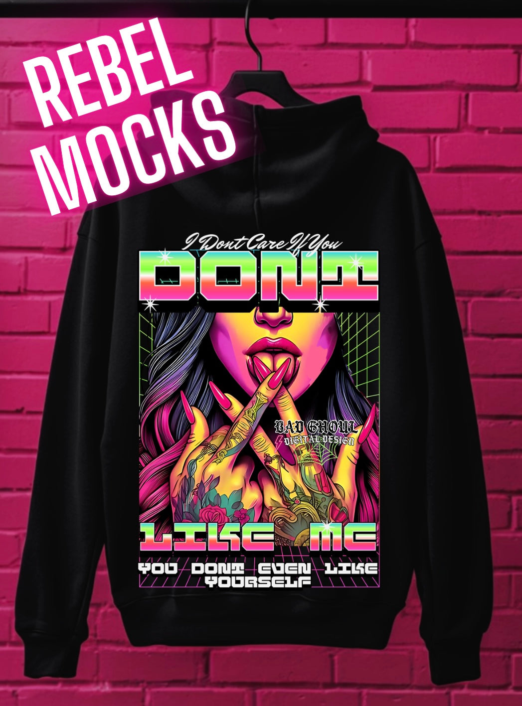 Exclusive I Dont Care If You Dont Like Me PNG Download