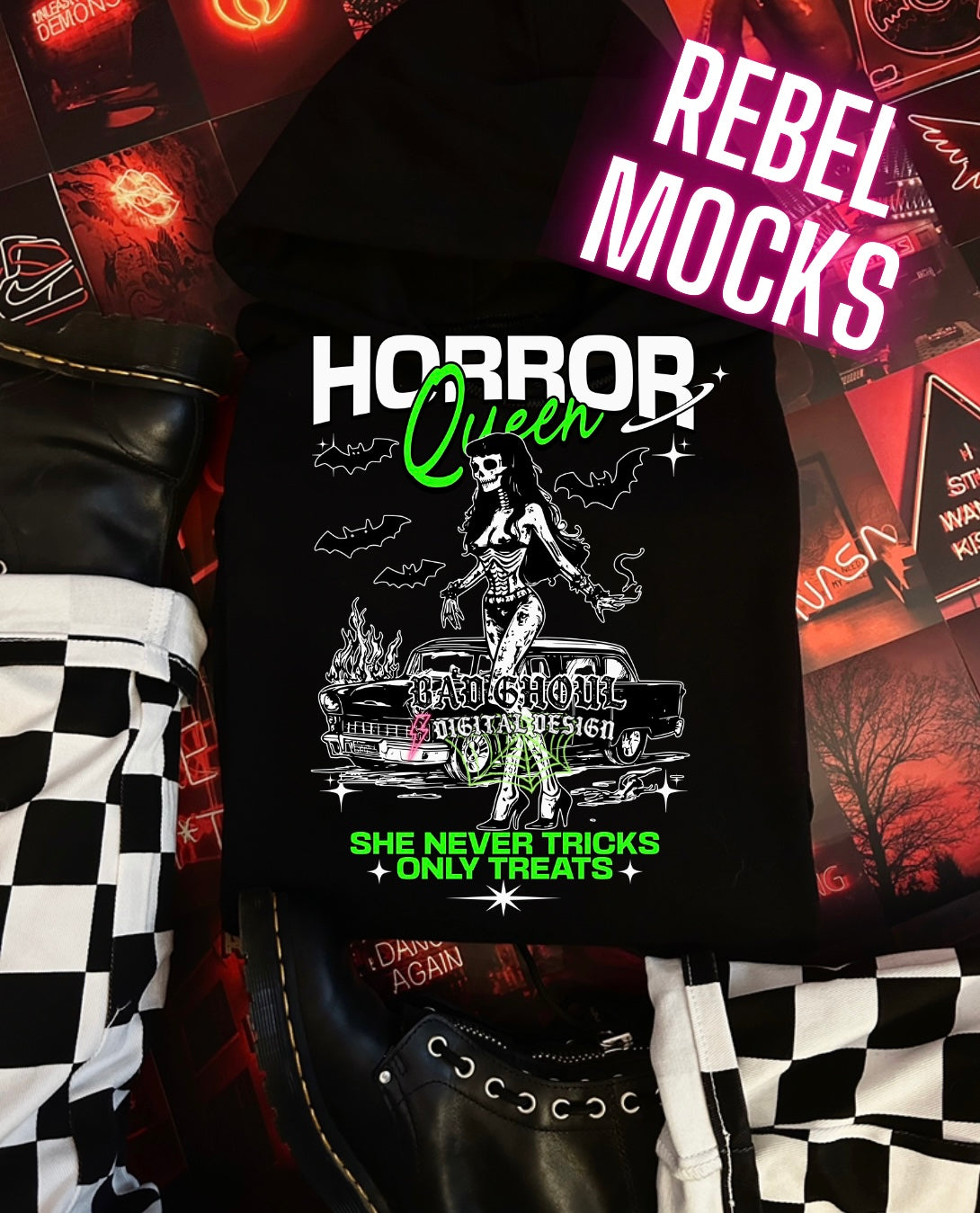 Horror Queen PNG Download