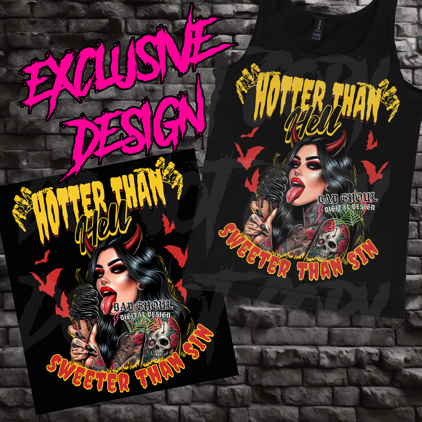 EXCLUSIVE Hotter Than Hell PNG Download