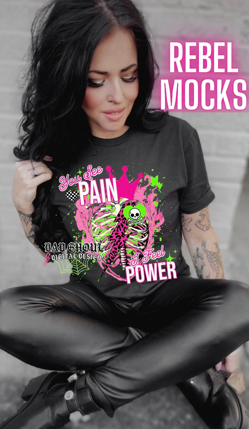 You See Pain PNG Download
