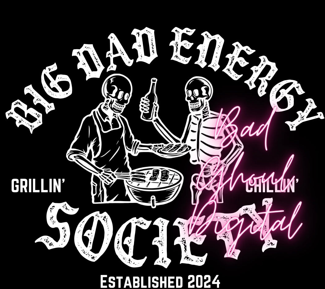 Big Dad Energy Society PNG Download and Pocket 2 Files