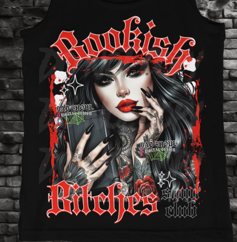 EXCLUSIVE Bookish Bitches Smut Club PNG Download