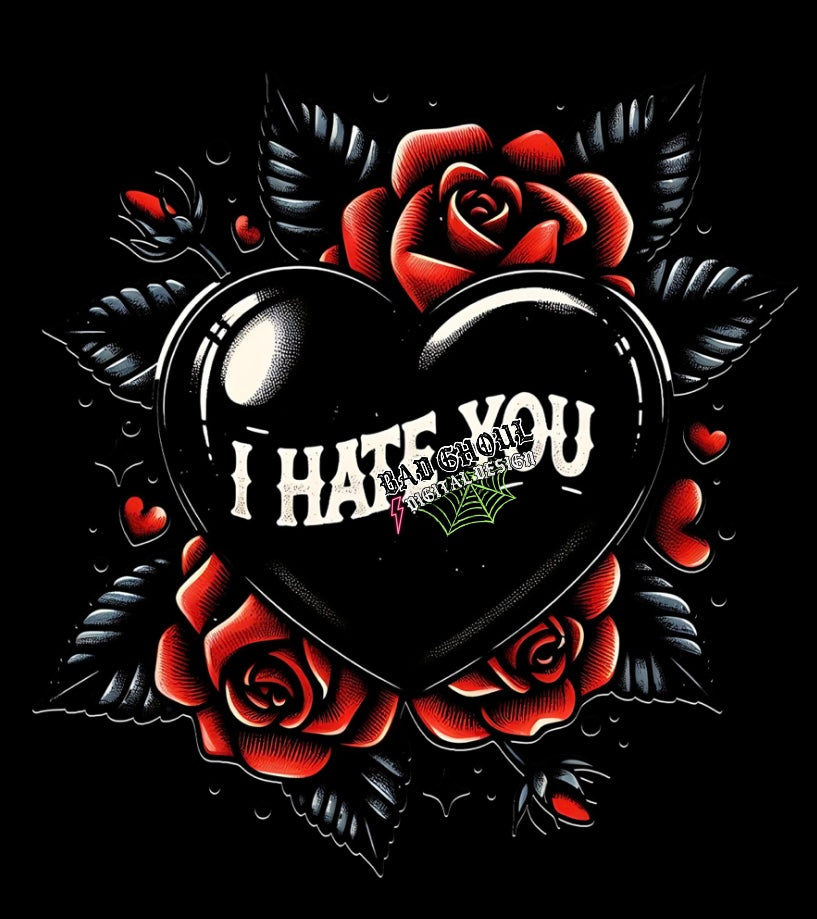 I hate you PNG Download
