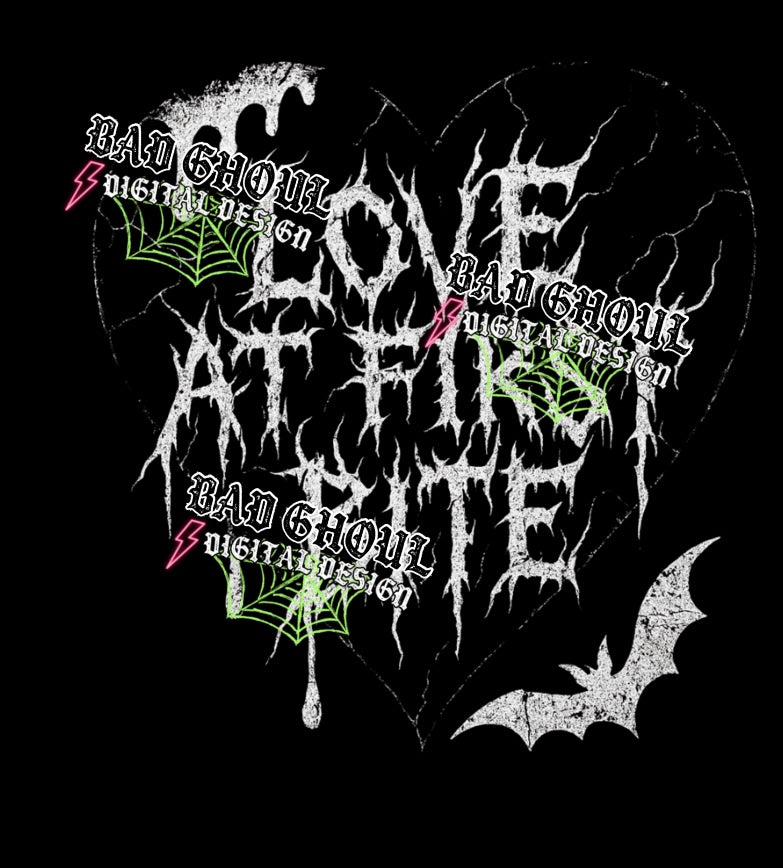 Love at First Bite PNG DOWNLOAD Black Fab Only