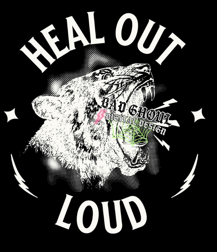 Heal Out Loud PNG Download