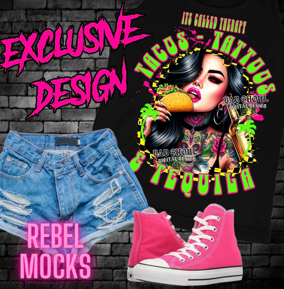 EXCLUSIVE Tacos & Tattoos PNG Download