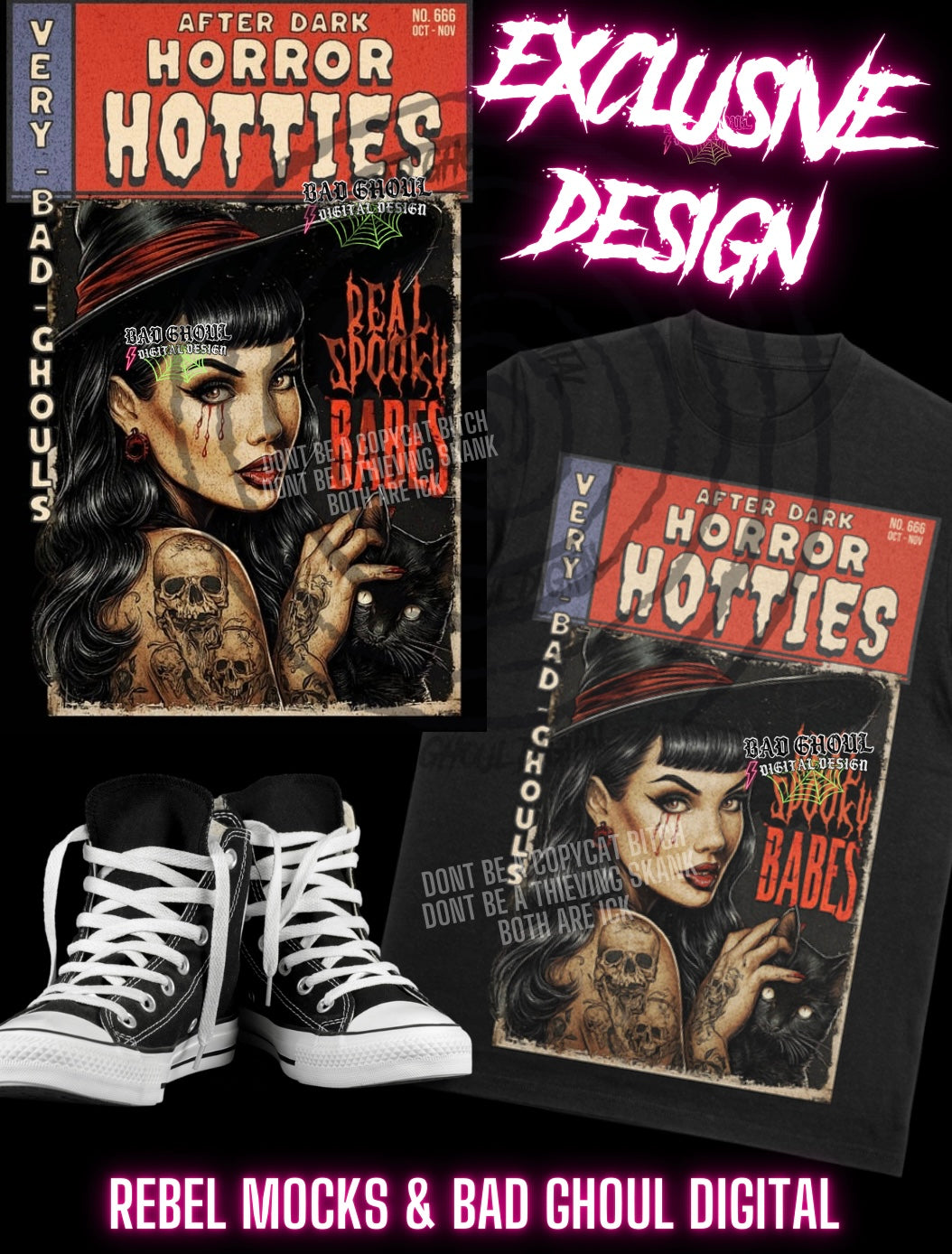 EXCLUSIVE Horror Hotties PNG Download