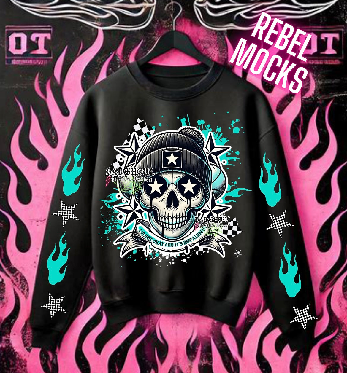 Exclusive Im Not Okay + Sleeve PNG Download