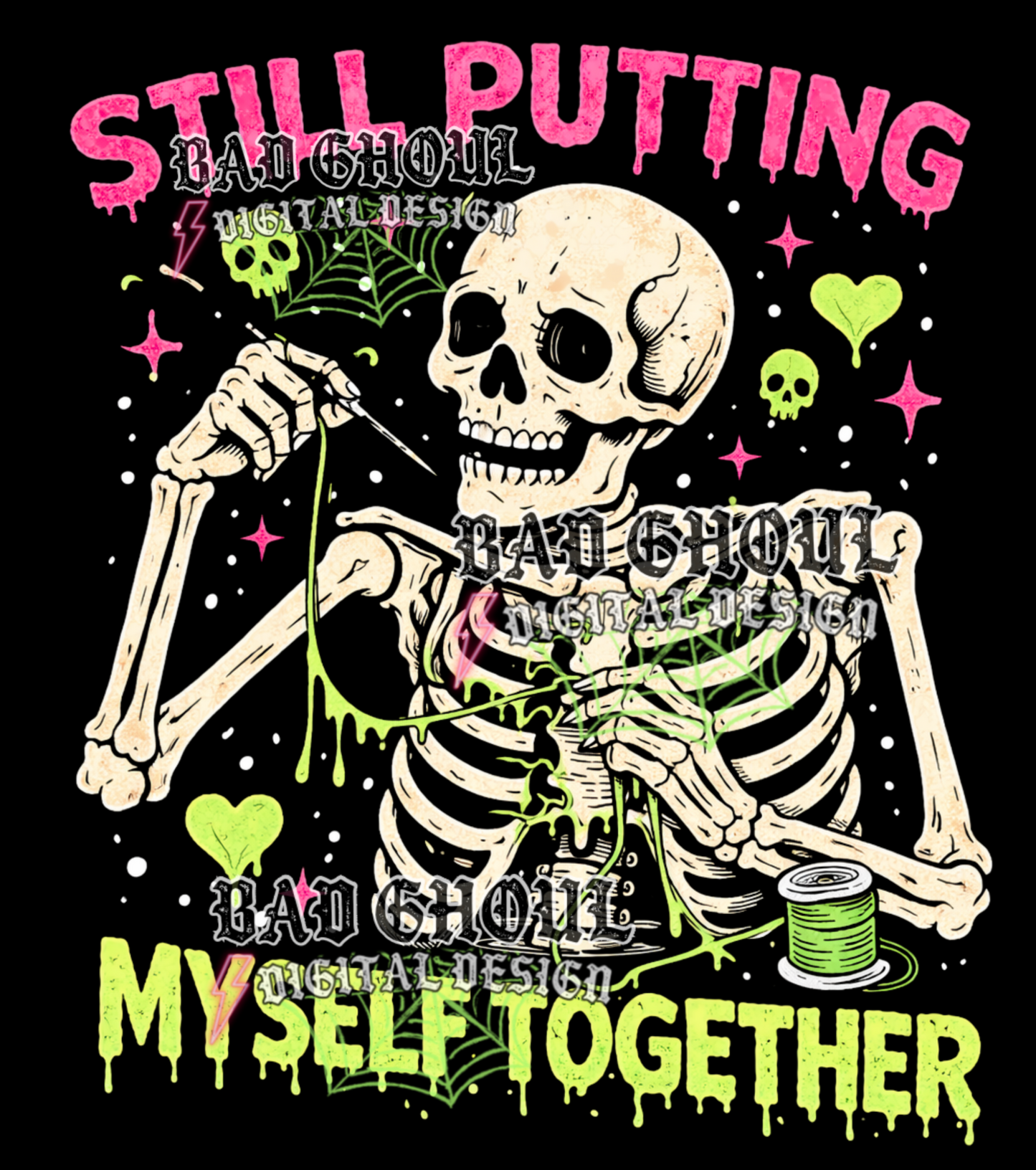 Still putting myself together | PNG DOWNLOAD BLACK FAB ONLY